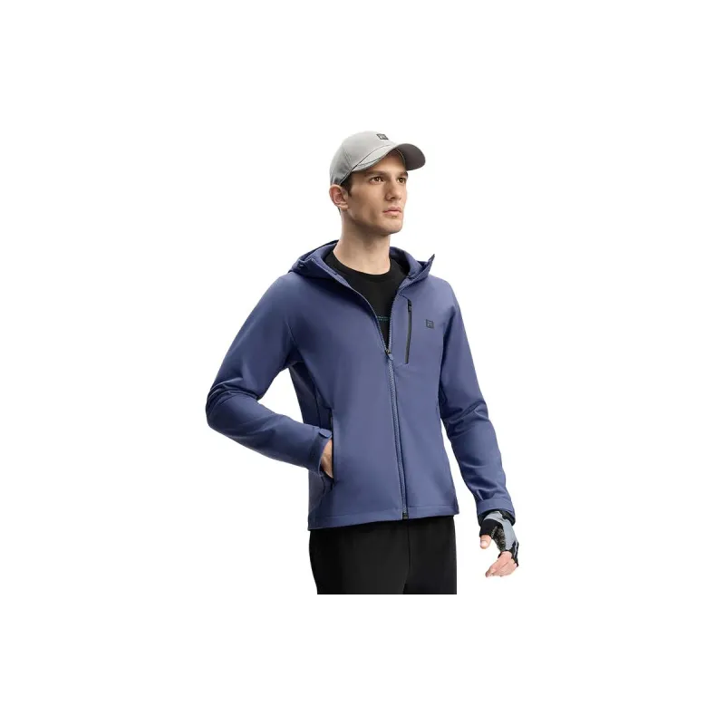 FILA Fitness Jacket Men's Light Gray Blue-2
