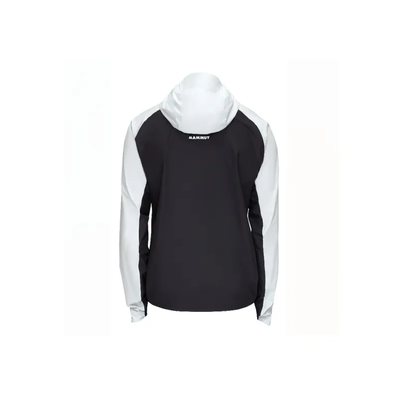 MAMMUT Waterproof And Windproof Windbreaker Jacket Unisex Black And White Comes With Necklace-2