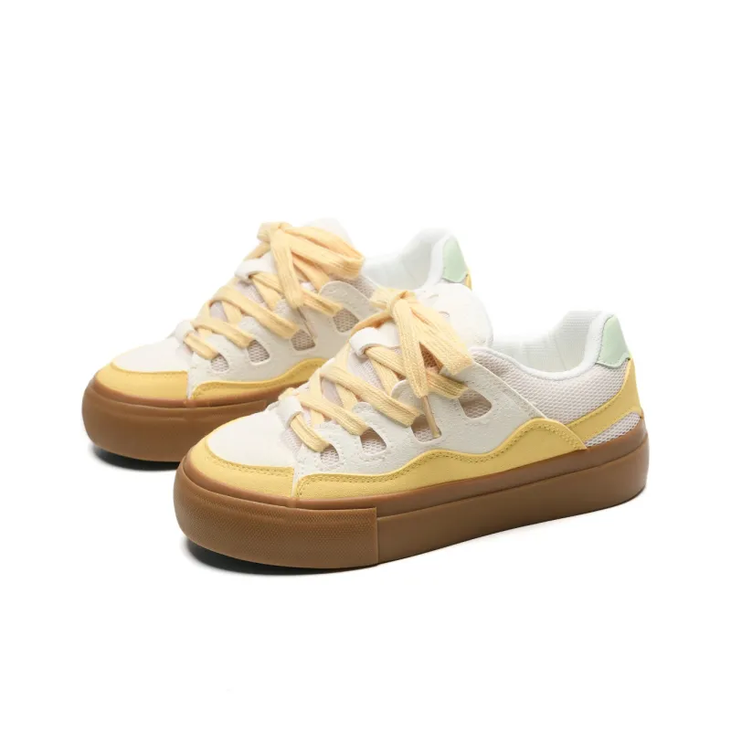 KAAVER OTTO Water Resistant Wear Resistant Height Increasing Low Top Skateboard Shoes Women's-12