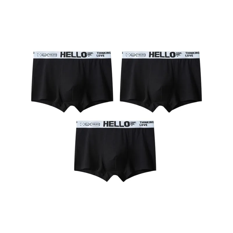 Qiao Ni Tong Underpants Men's 3 Pack-0