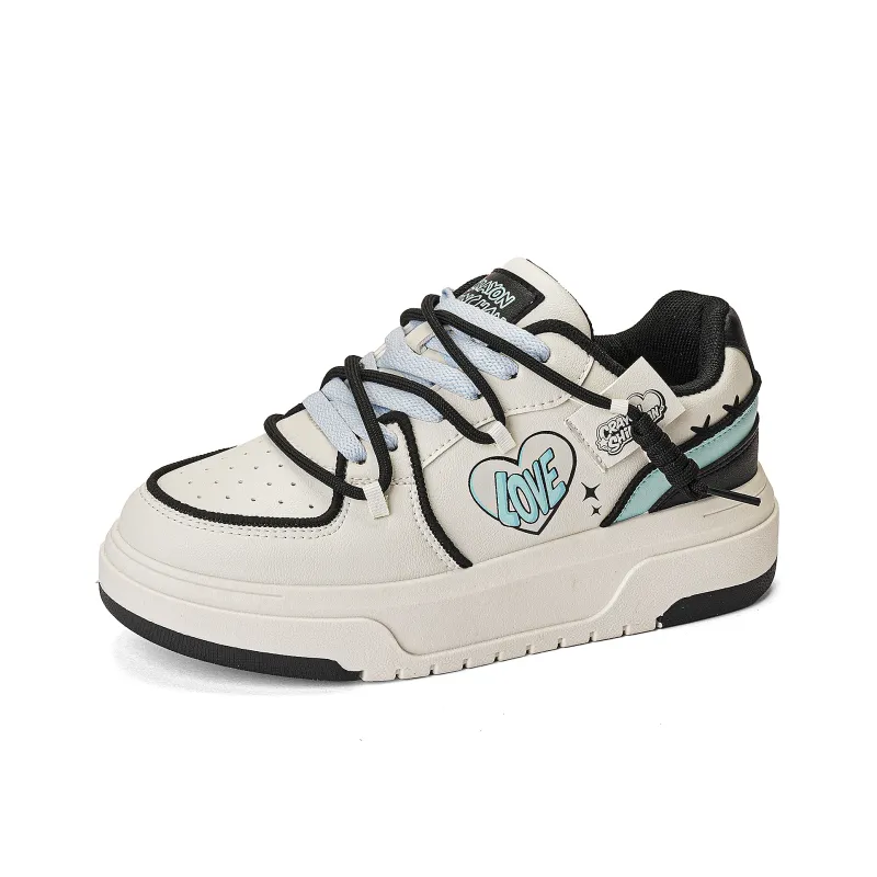 Crayon Shinchan Low Top Skateboard Shoes Unisex-14