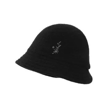JIUMU Pure Wool Bucket Hats Women's