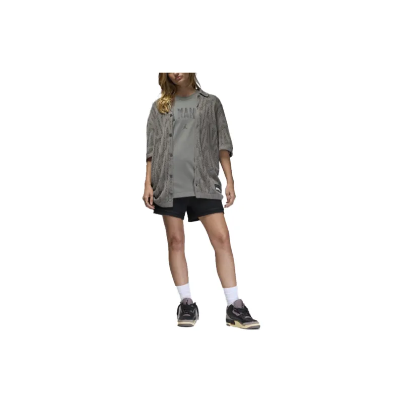 Jordan A Ma Maniére Knitwear Unisex Asphalt Gray-1