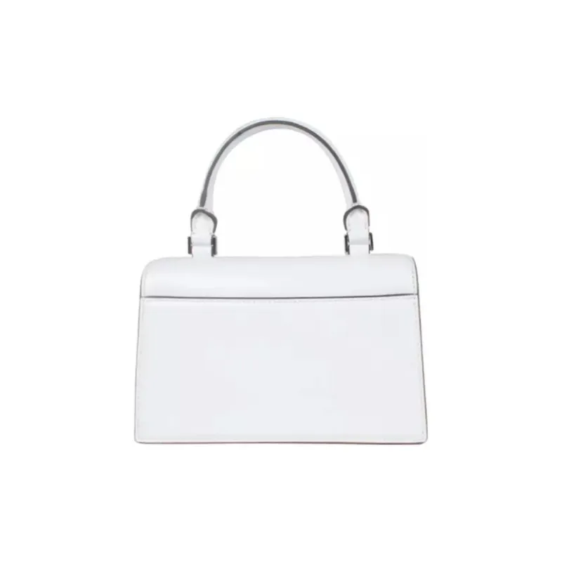 TORY BURCH BON BON Cow Split Leather Shoulder Bag Crossbody Bag Handbags Mini Women's White-2