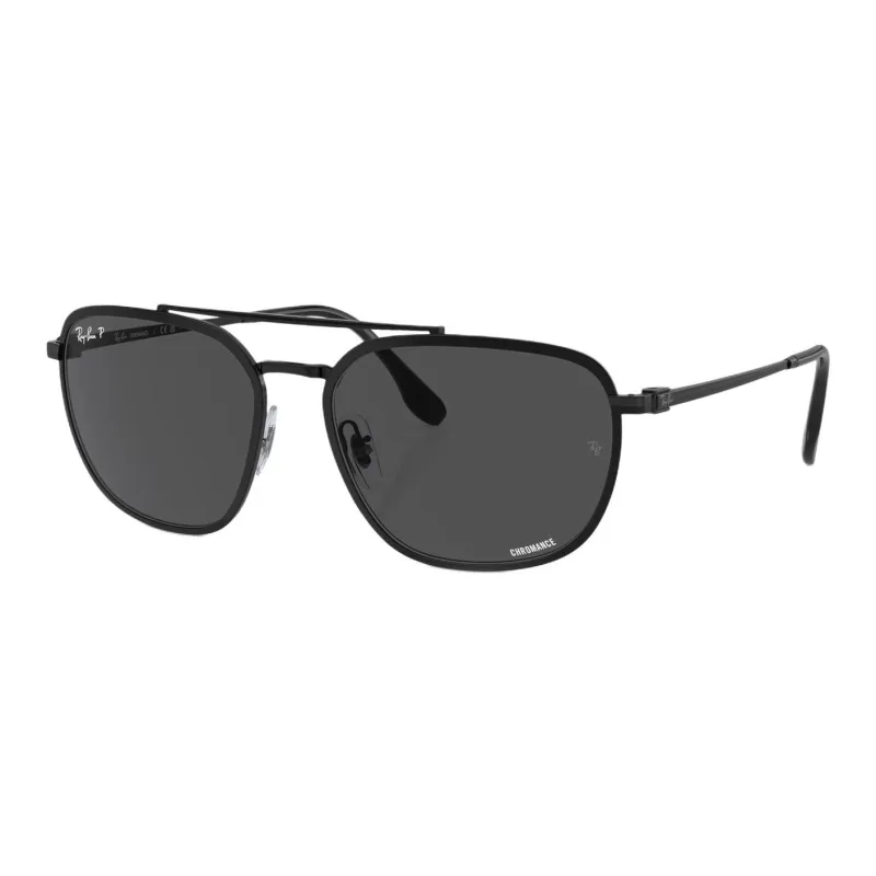 RayBan Metal Aviator Sunglasses Men's Black-0