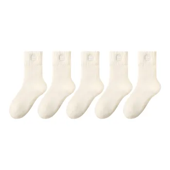 MIIOW Mid Calf Socks Women's Combo Set