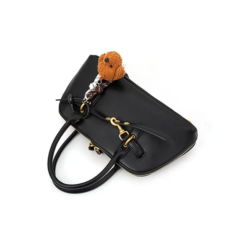 Vigno Synthetic Leather One Shoulder Handbags Regular Women's Brown/Coffee/Black-8