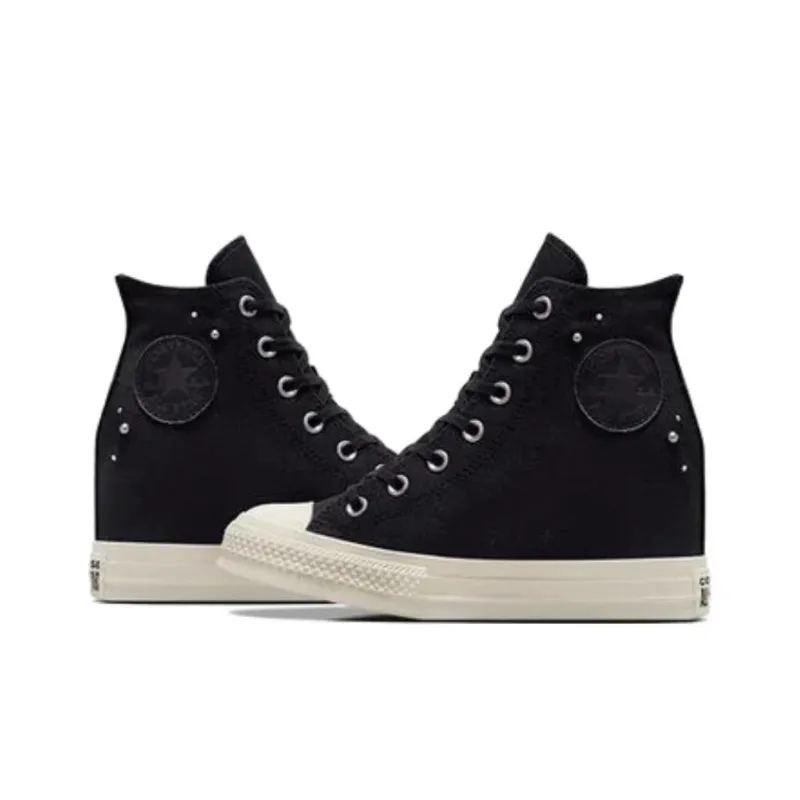 Converse Women's Chuck Taylor All Star Wedge Platform High 'Pearls & Studs Total Eclipse'-2