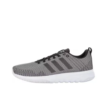 Adidas Cloudfoam Super Fle Anti-Slip And Wear-Resistant Breathable Low-Top Training Running Shoes Women's Gray Black