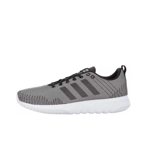 Adidas Cloudfoam Super Fle Anti-NFL And Wear-Resistant Breathable Low-Top Training Running Shoes Women's Gray Black