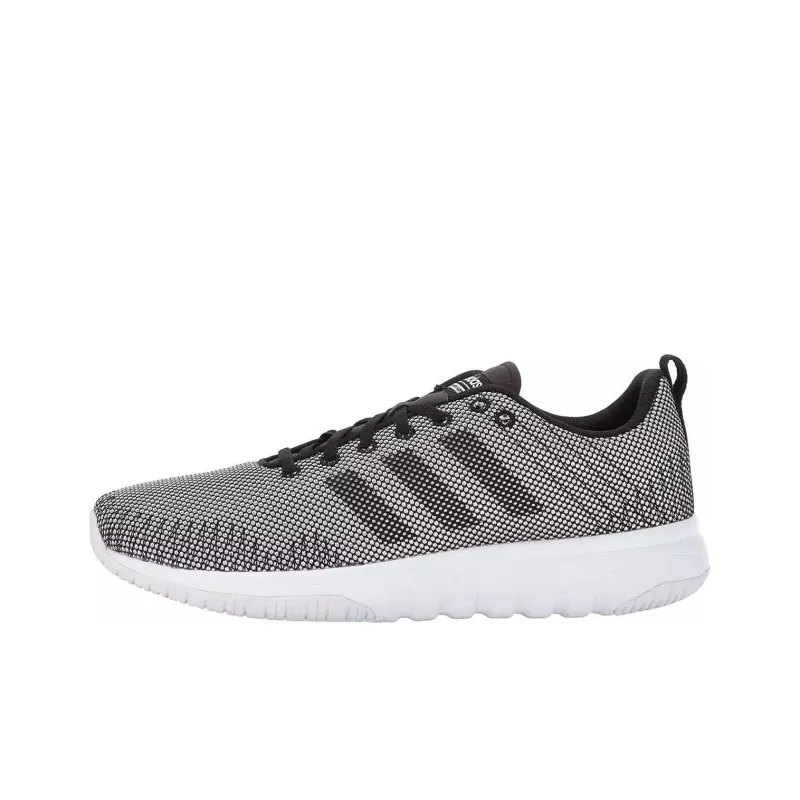 Adidas Cloudfoam Super Fle Anti-Slip And Wear-Resistant Breathable Low-Top Training Running Shoes Women's Gray Black-0