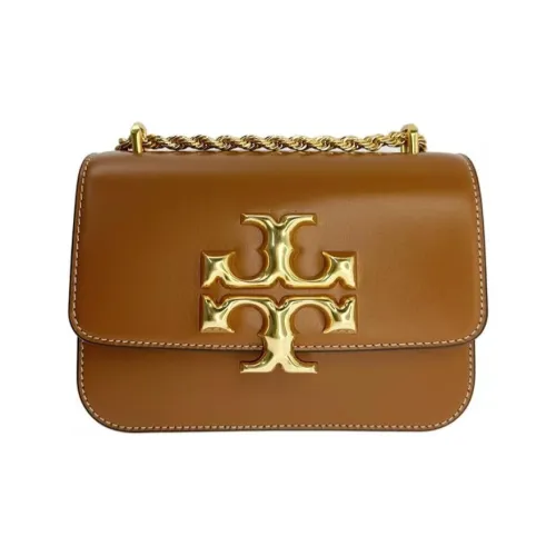 TORY BURCH Eleanor Shoulder Bags Bourbon Whiskey Color