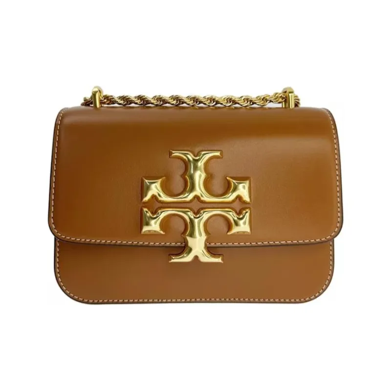 TORY BURCH Eleanor Small Convertible Shoulder Bag Whiskey-0
