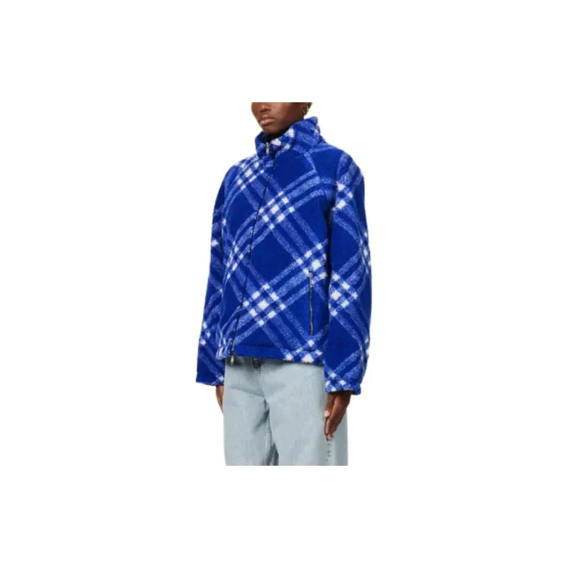 Burberry Jackets Women's Blue-4