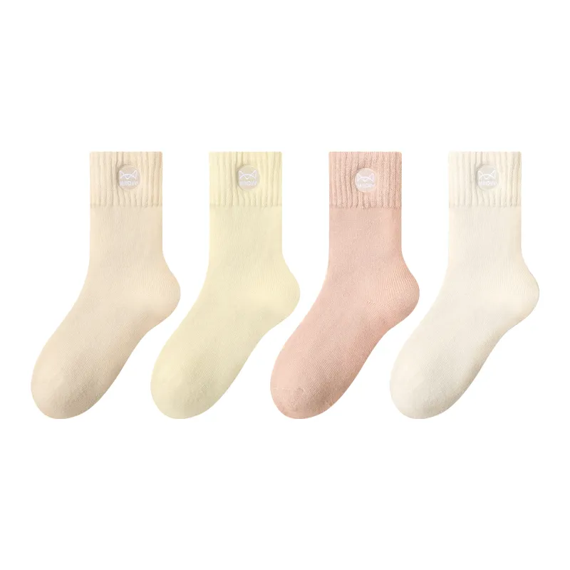 MIIOW Mid Calf Socks Women's Combo Set-20
