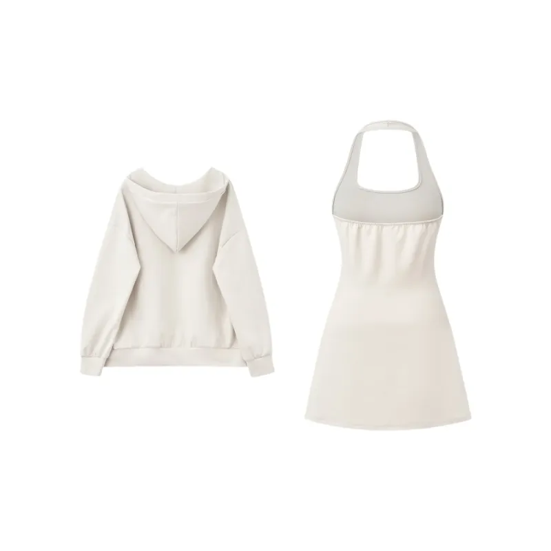 YGPRW Sweatshirt Set Women's Apricot-1