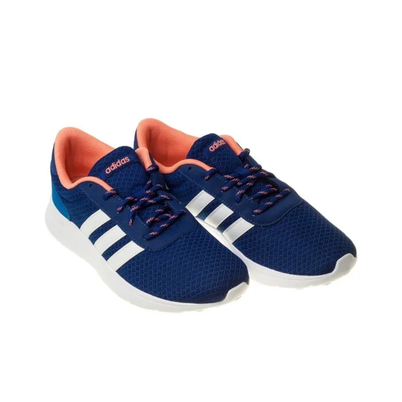 Adidas Lite Racer Anti-Slip Wear-Resistant Low-Top Casual Shoes Women's Blue-2