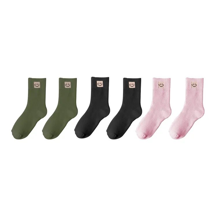 YUZHAOLIN Mid Calf Socks Women's Combo Set-15