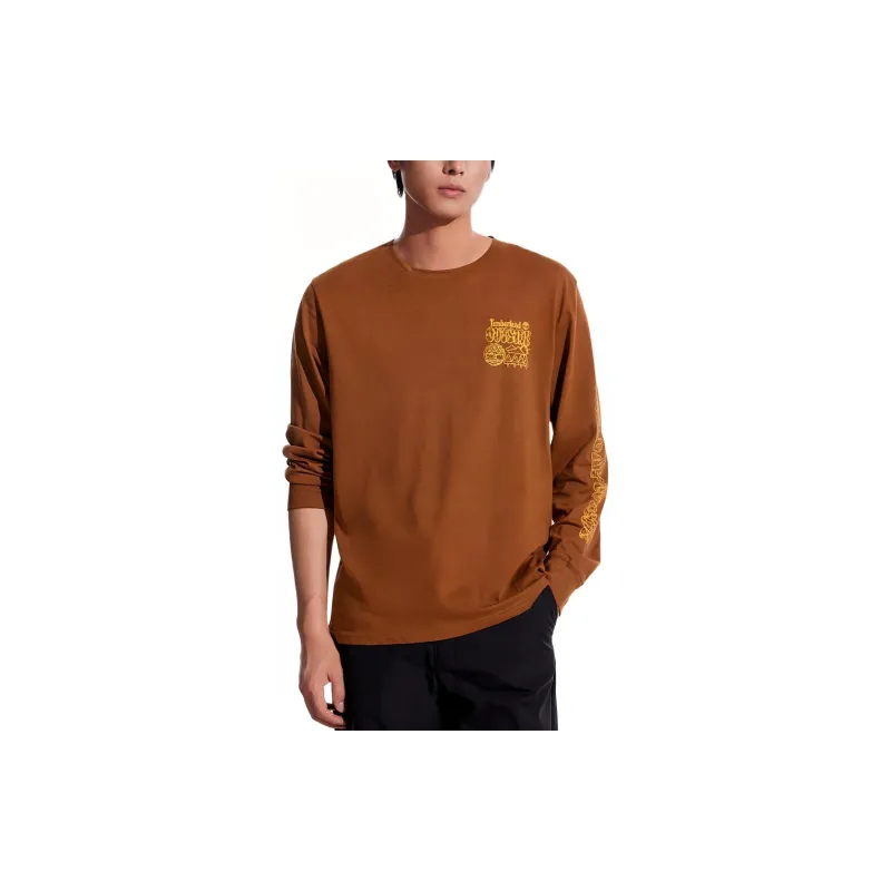 Timberland T Shirt Unisex Dark Wheat-2