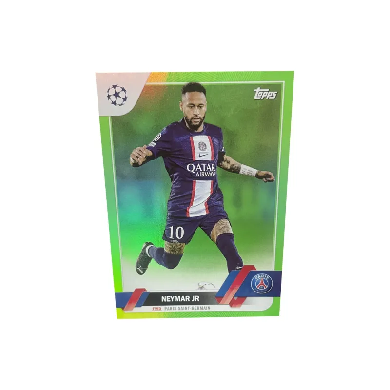 Topps Euro UCC Brazil Paris Barça Barcelona Neymar 199 Piece Player Card Card Product Accessible Sports Cards 1 Piece-0