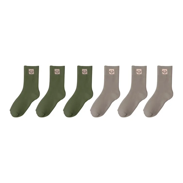 YUZHAOLIN Mid-Calf Socks Women's Combo Set-21