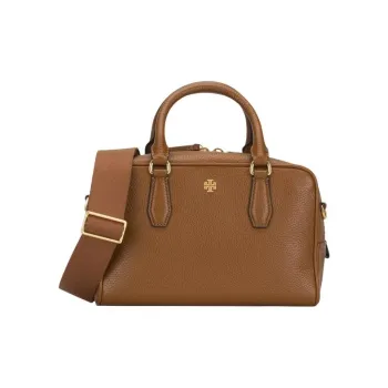 TORY BURCH Blake Leather Shoulder Bag, Crossbody Bag, Handbag Regular Women's Brown