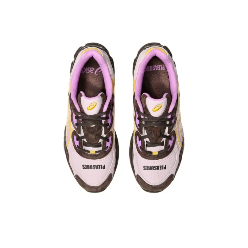Asics X Pleasures Gel NYC 'Pink Brown'-4
