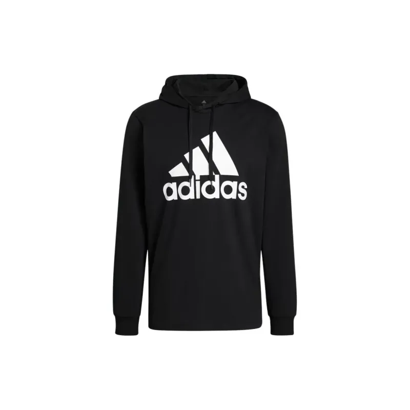 Adidas Sweatshirt Men's Black Shopping Bag Included-1