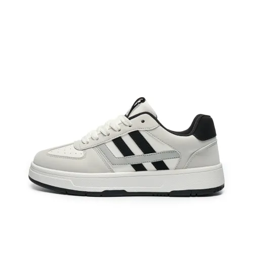 LAZY BONS Anti Slip And Wear Resistant Breathable Low Top Skateboard Shoes Men's