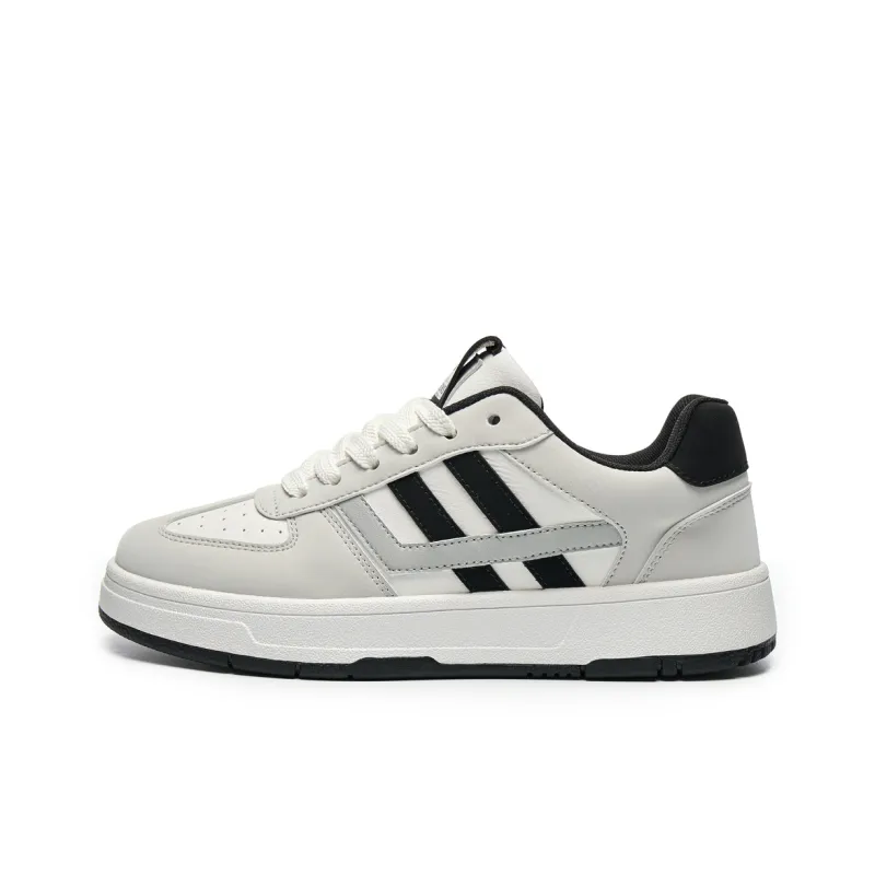 LAZY BONS Anti Slip And Wear Resistant Breathable Low Top Skateboard Shoes Men's-0