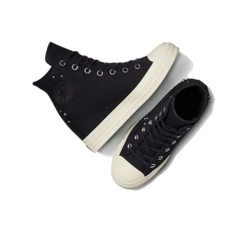Converse Women's Chuck Taylor All Star Wedge Platform High 'Pearls & Studs Total Eclipse'-3
