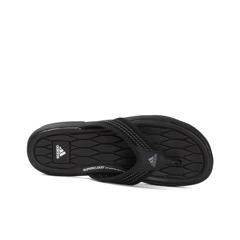 Adidas Quiet Flip Flops Men's Black-3
