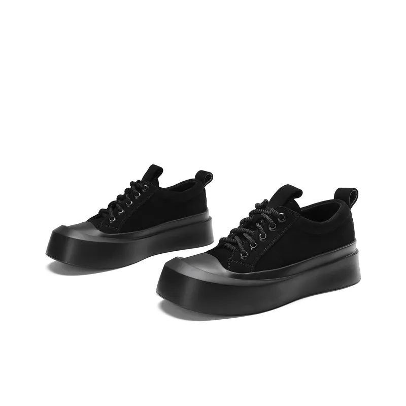 BOSSSUNWEN Low Top Skateboard Shoes Women's-3