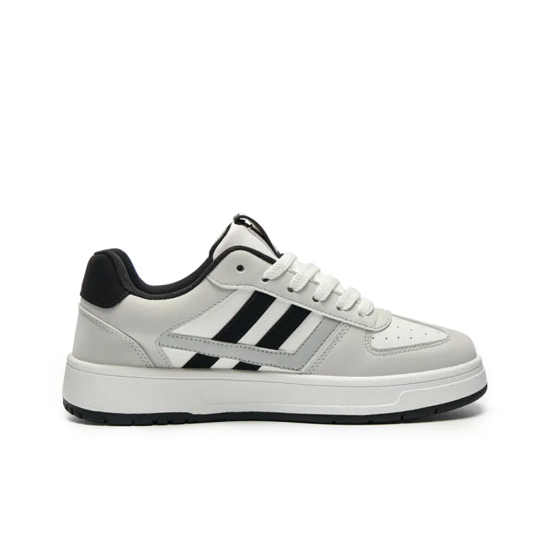 LAZY BONS Anti Slip And Wear Resistant Breathable Low Top Skateboard Shoes Men's-1