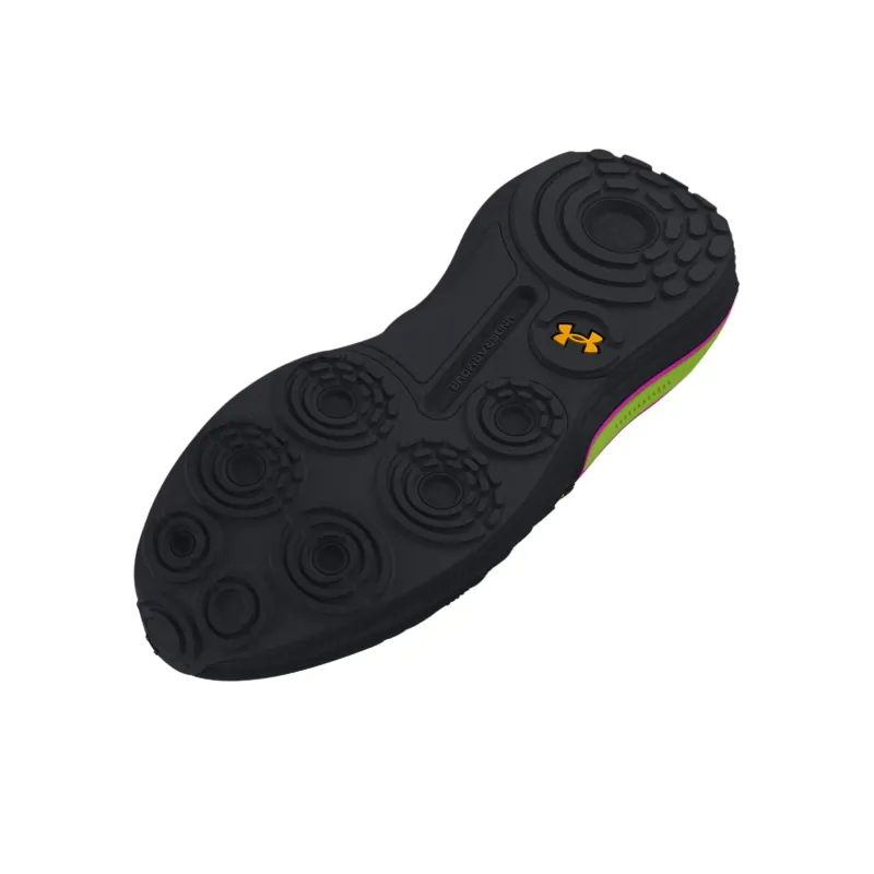 Under Armour Phantom 4 Slip Resistant Low Top Casual Shoes Unisex Black-4