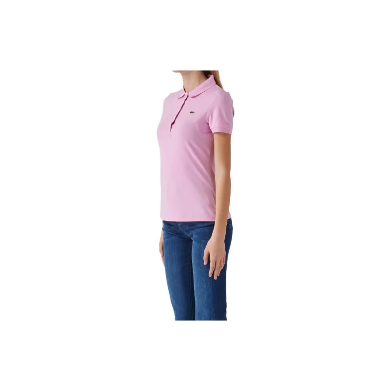 LACOSTE Polo Shirt Women's Pink-2