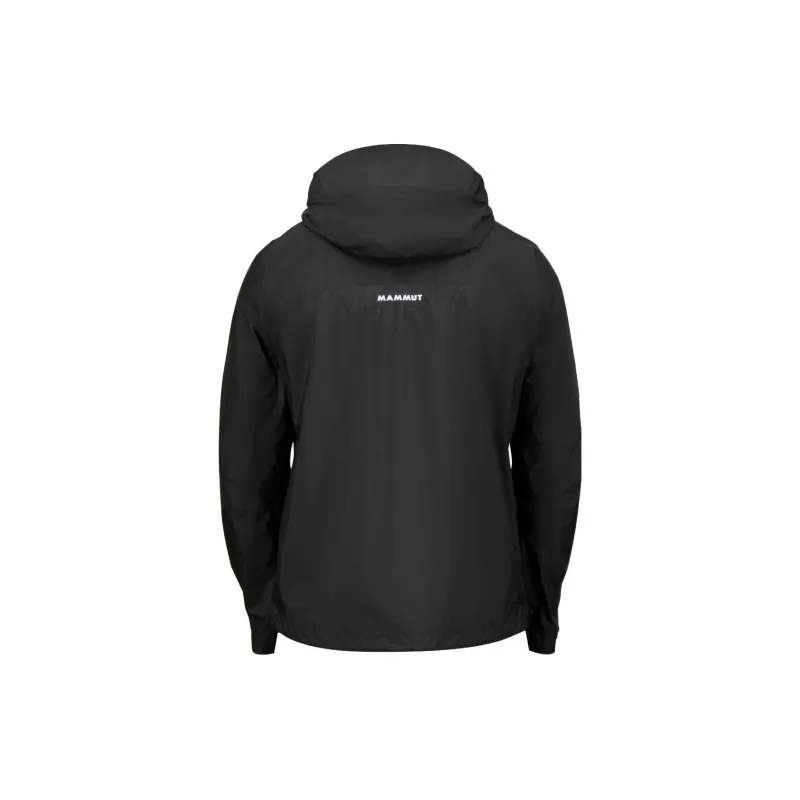 MAMMUT Waterproof And Windproof Windbreaker Jacket Unisex Black Comes With Necklace-2