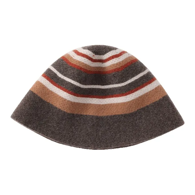 JIUMU Pure Wool Bucket Hats Women's-0