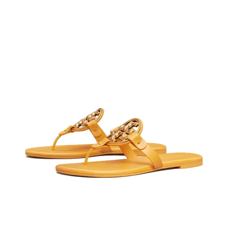 TORY BURCH Miller Logo-plaque Sandals-3