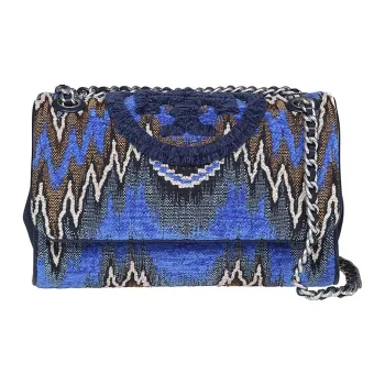 TORY BURCH Fleming Leather Crossbody Bag, Shoulder Bag Women's Multicolor