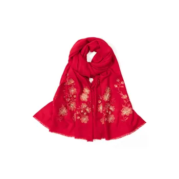 Shanghai Story Sheep Wool Shawls Women's Melodic Elegance