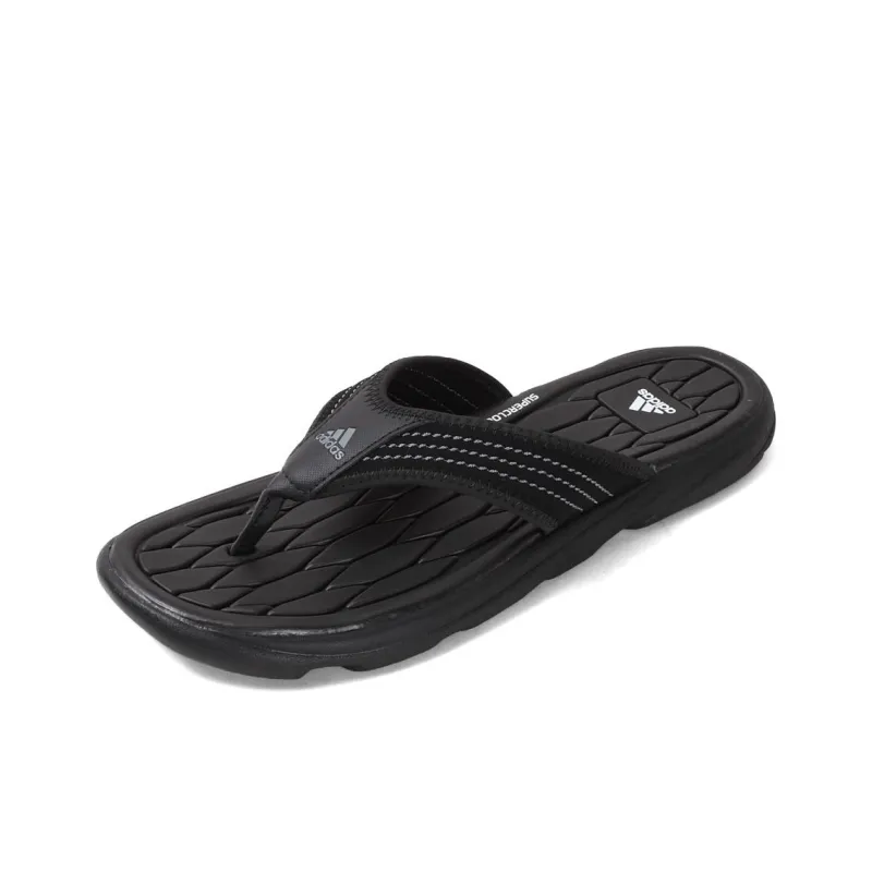 Adidas Quiet Flip Flops Men's Black-2