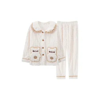 Ta Yan Pajama Set Women's Apricot