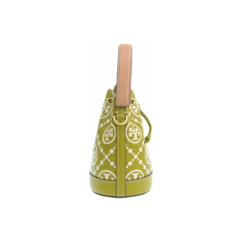 TORY BURCH T Monogram Leather Shoulder Bag Crossbody Bag Handbag Mini Women's Palm Green-2
