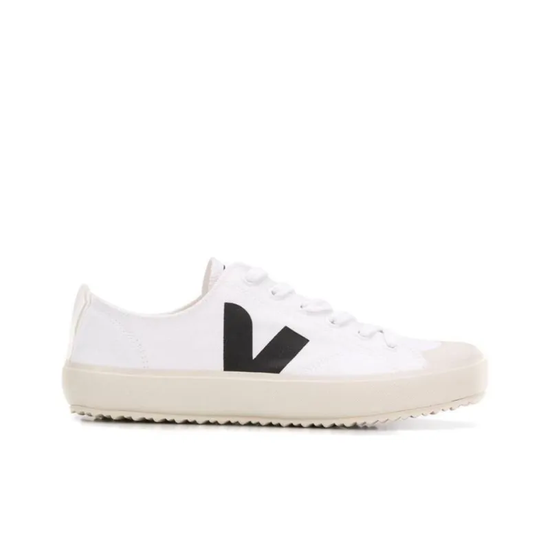VEJA Nova Low Canvas 'White Black'-1