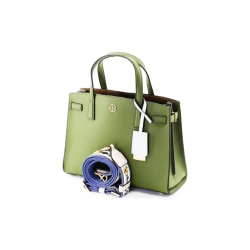 TORY BURCH Leather Shoulder Bag, Crossbody Bag, Handbag Women's Avocado Green