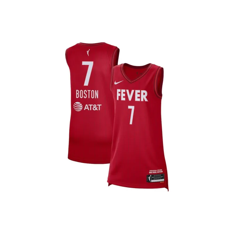 Nike Aliyah Boston Indiana Fever 2023 Nike Dri FIT Wnba Victory Jersey-2