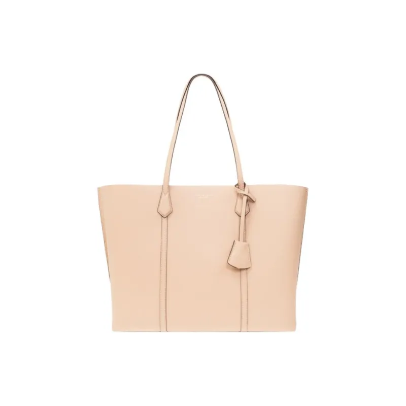 TORY BURCH Perry Leather Tote Bag Shopping Bag Shoulder Bag Handbag Women's Pink-0
