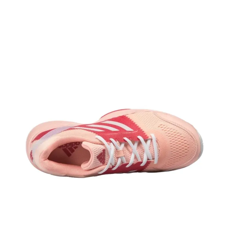 Adidas Performance Breathable And Wear-resistant Low-Top Tennis Shoes Women's Pink-3