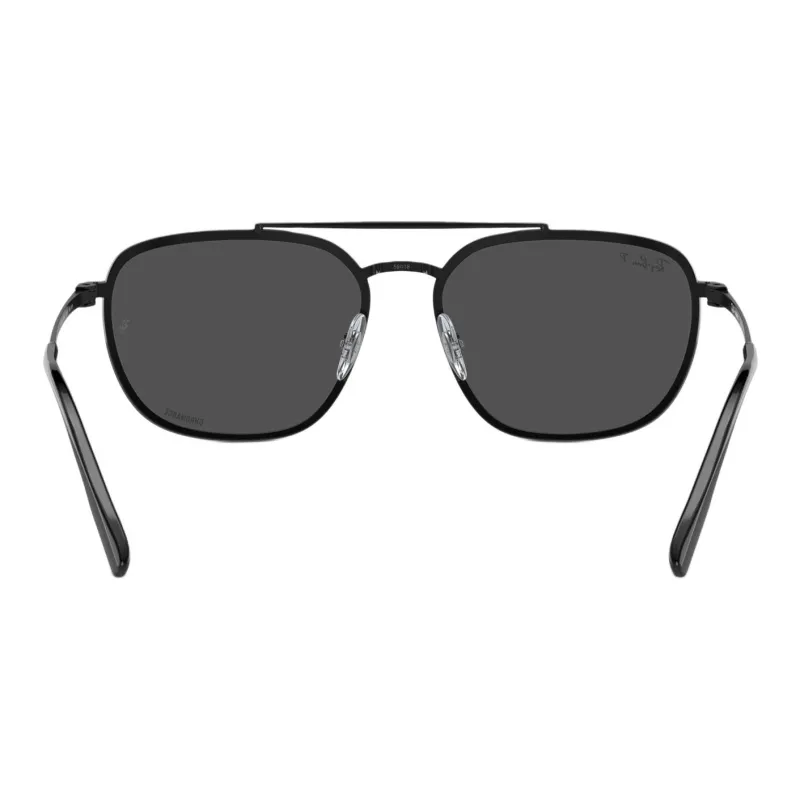 RayBan Metal Aviator Sunglasses Men's Black-2